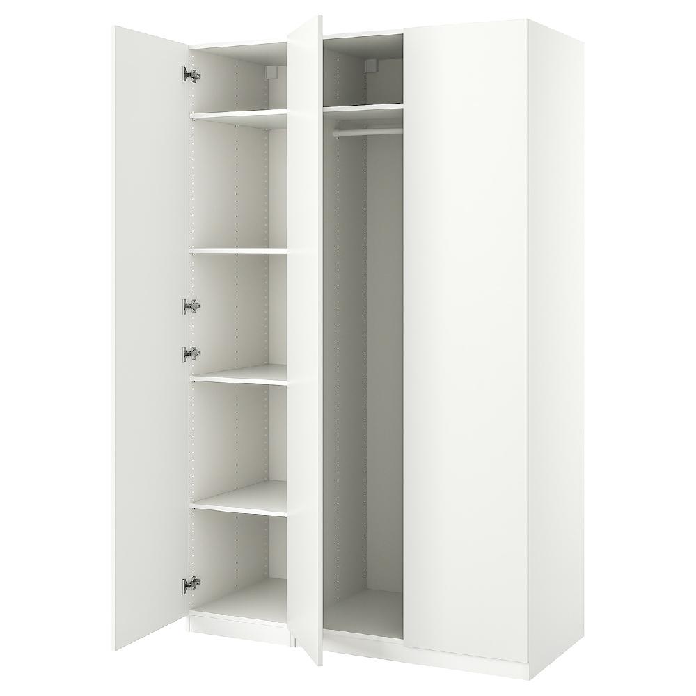 IKEA PAX / FORSAND Combinación armario blanco/blanco 150x60x236 cm