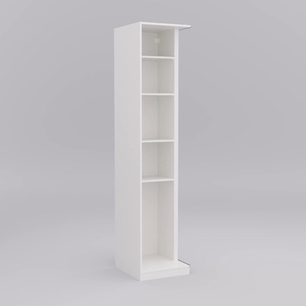 IKEA PAX / GRIMO Armario Esquinero Blanco/blanco 110/110x236 Cm