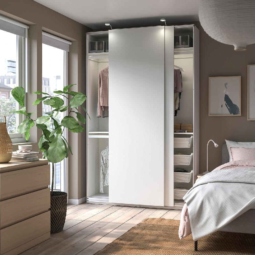 IKEA PAX / HASVIK Combinación Armario Blanco/blanco 150x43x236 Cm