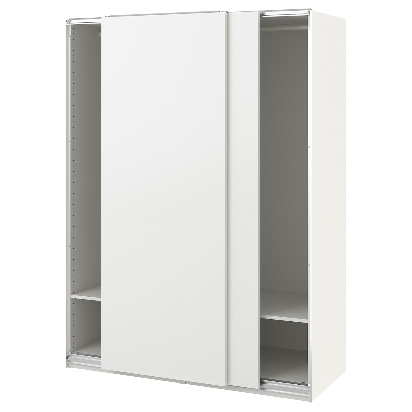 IKEA PAX / HASVIK Combinación armario blanco/blanco 150x66x201 cm