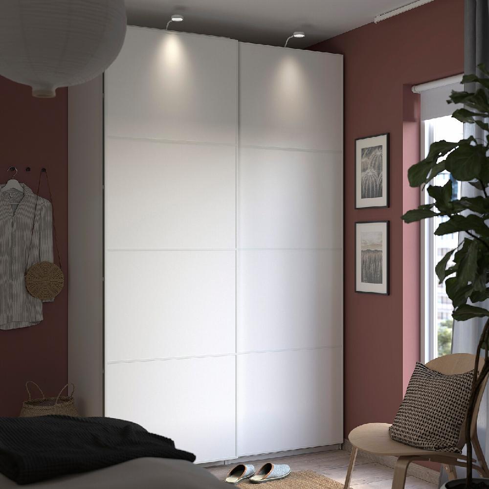 IKEA PAX / MEHAMN Armario Blanco/ambos Lados Blanco 150x66x236 Cm