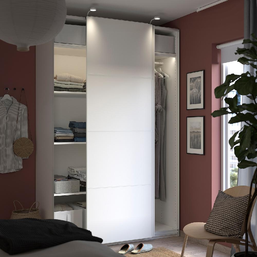 IKEA PAX / MEHAMN Armario Blanco/ambos Lados Blanco 150x66x236 Cm