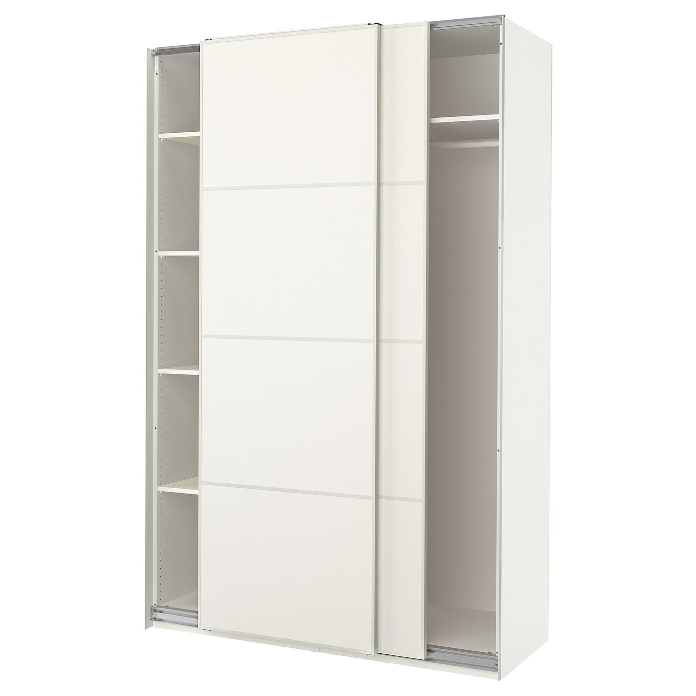 IKEA PAX / MEHAMN Armario blanco/ambos lados blanco 150x66x236 cm