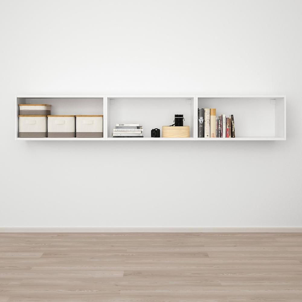IKEA PLATSA Almacenaje De Pared Blanco/Fonnes Blanco 240x42x40 Cm