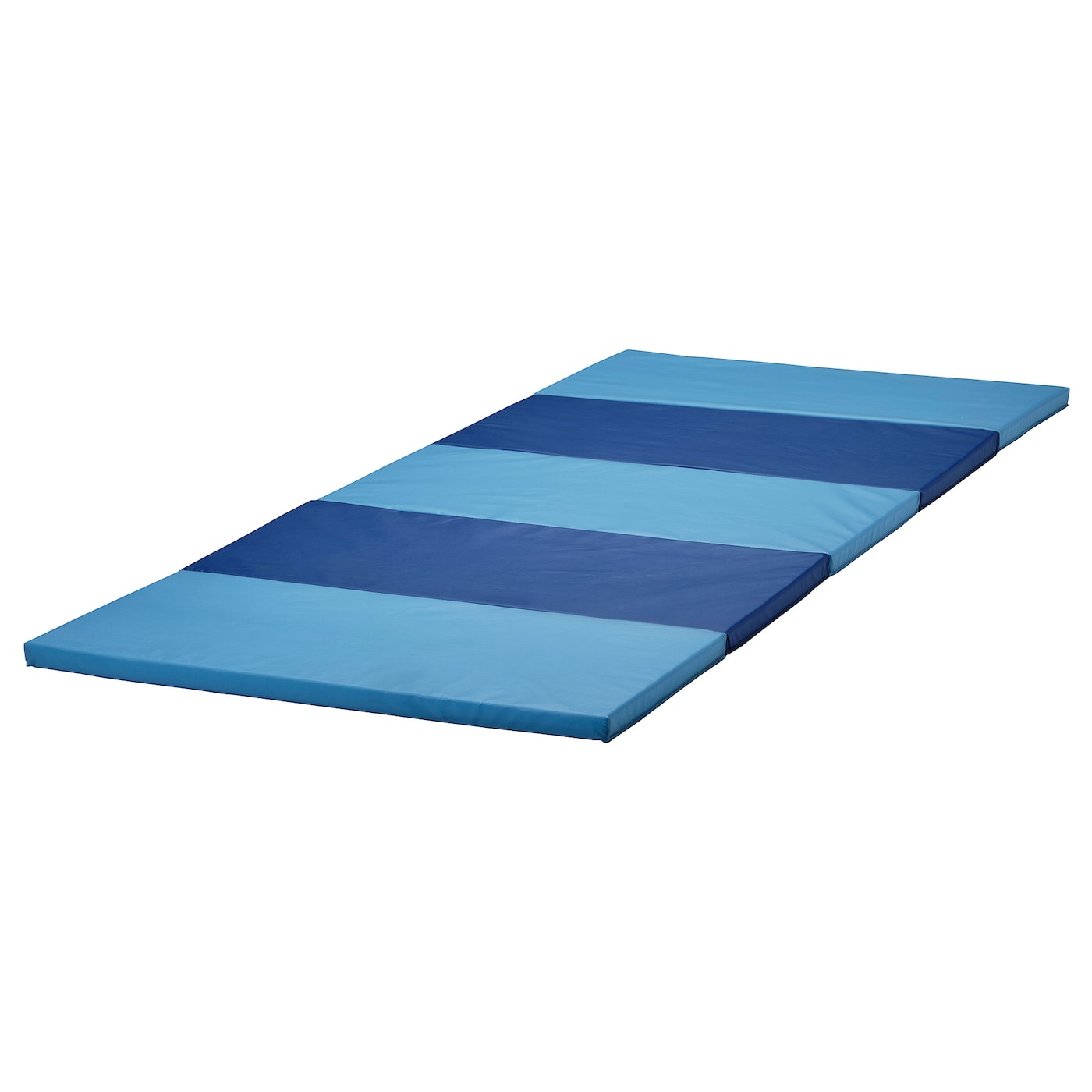 IKEA PLUFSIG Alfombrilla gimnasia plegable azul 78x185 cm