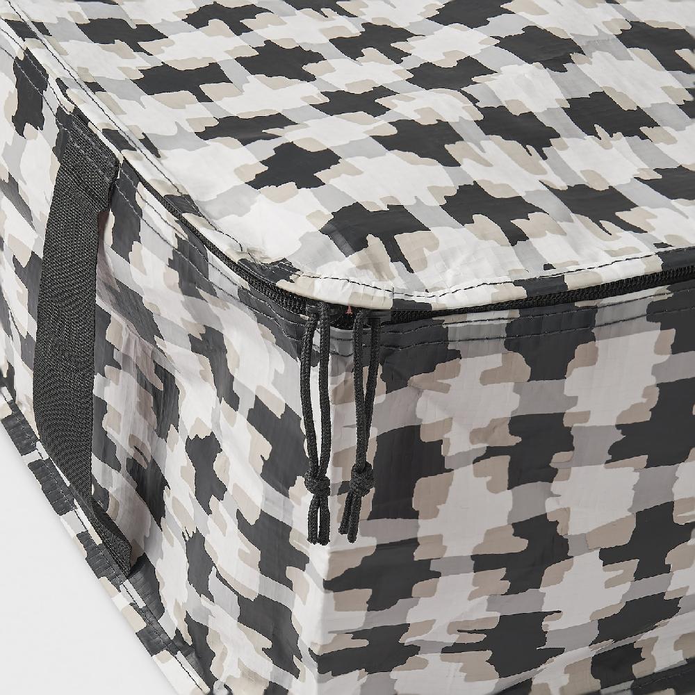 IKEA SÄCKKÄRRA Bolsa De Almacenaje Blanco/multicolor 55x49x19 Cm