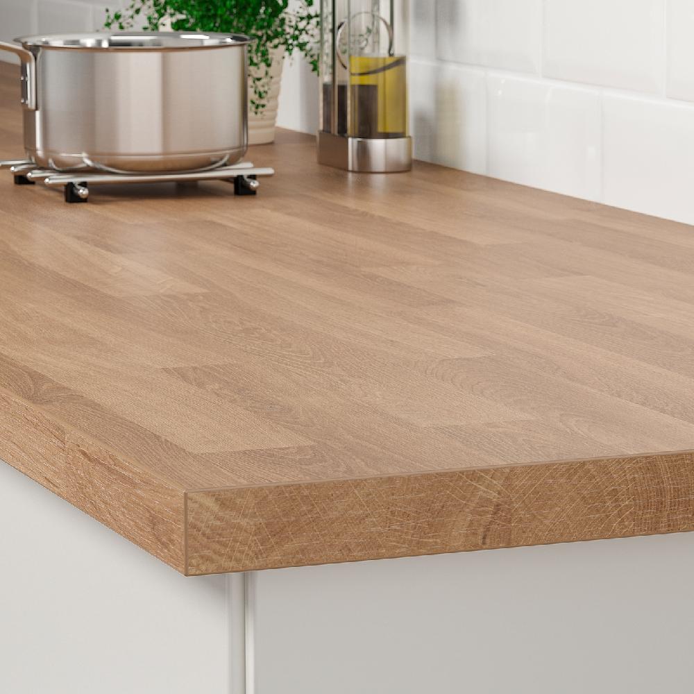 IKEA SÄLJAN Encimera Efecto Roble/laminado 186x3.8 Cm