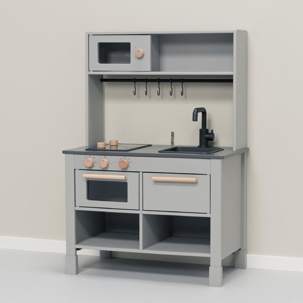 IKEA SILLTRUT Cocinita De Juguete Gris 68x40x100 Cm
