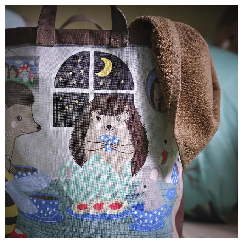 IKEA SKOGSDUVA Bolsa Almacenaje Motivo Animal/multicolor