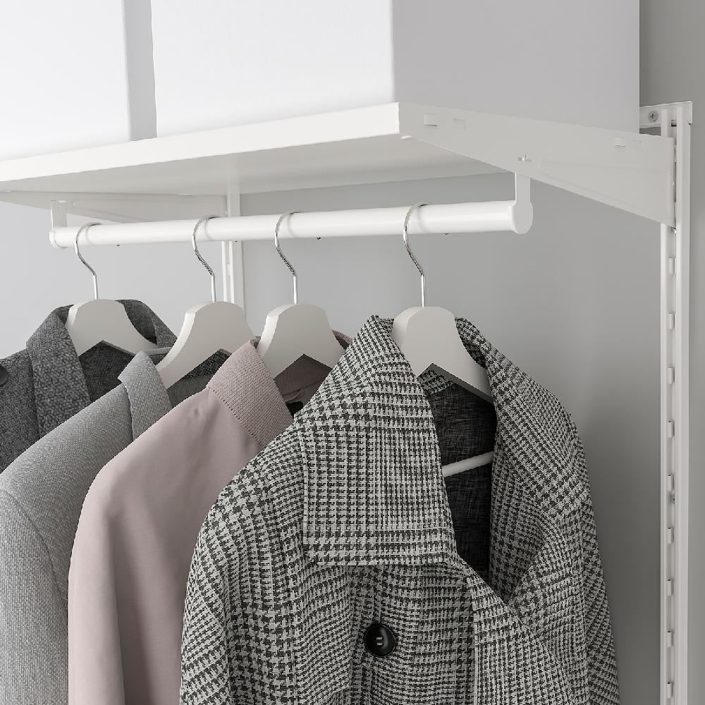 IKEA SKYTTA / BOAXEL Armario Con Puerta Corredera Negro Ambos Lados/Mehamn Gris Oscuro 177x65x205 Cm