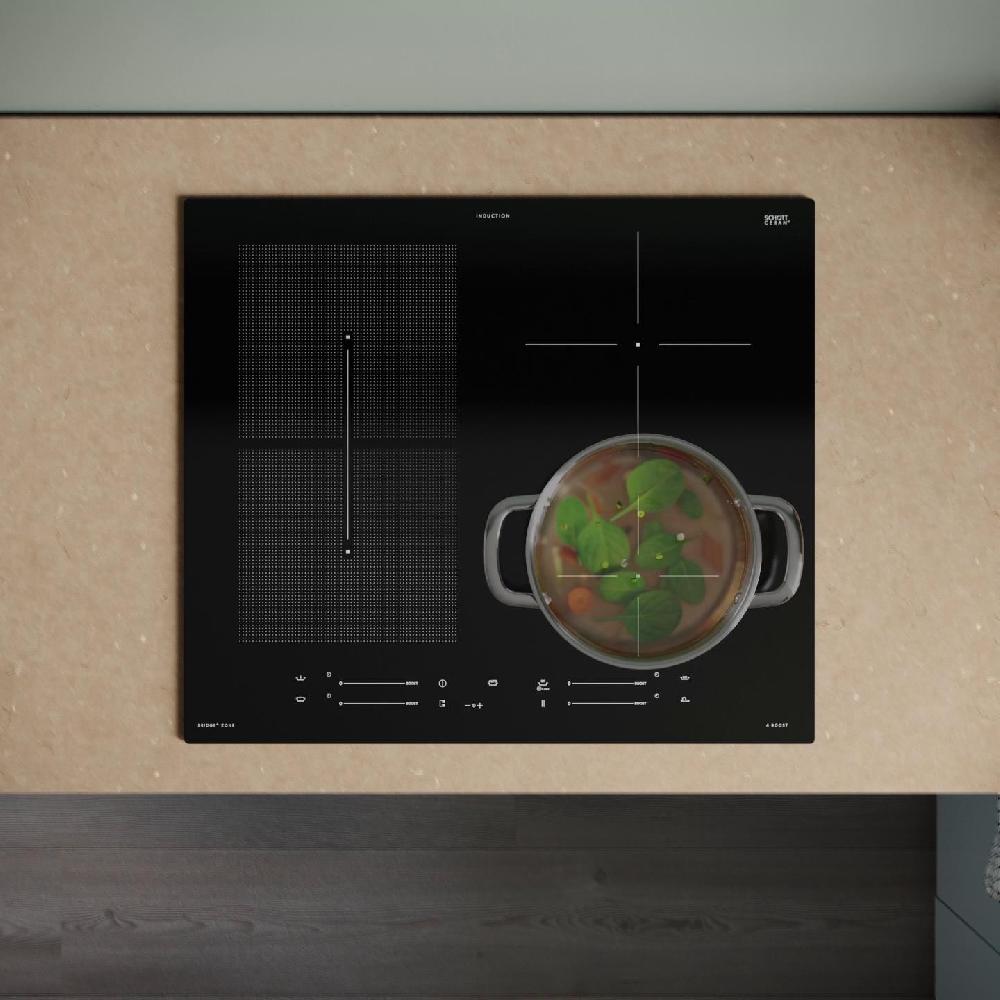 IKEA SMAKLIG Placa De Inducción IKEA 500 Negro 59 Cm