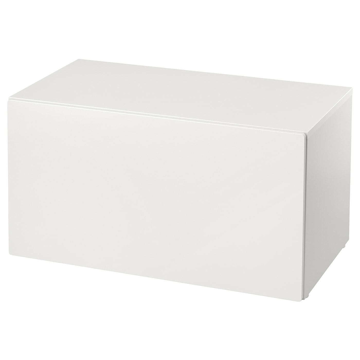 IKEA SMÅSTAD Banco con almacenaje juguetes blanco/blanco 90x52x48 cm