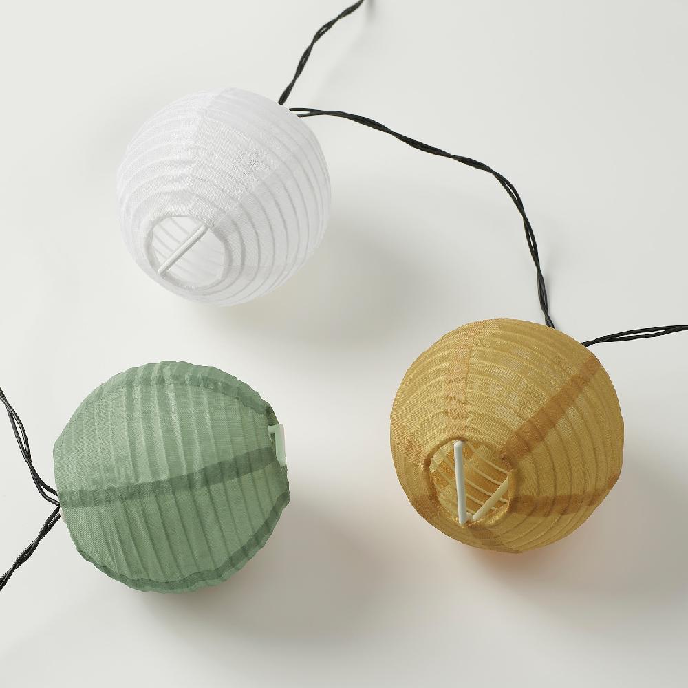 IKEA SOLVINDEN Guirnalda Luminosa LED 24 Luces Exterior/energía Solar Multicolor