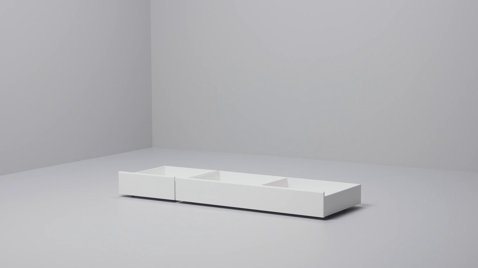 IKEA SONGESAND Estructura De Cama Con 2 Cajones Blanco 140x200 Cm