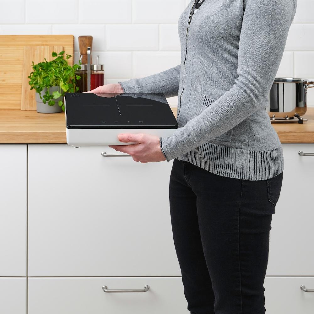 IKEA TILLREDA Placa Inducción Portátil 1 Zona Blanco