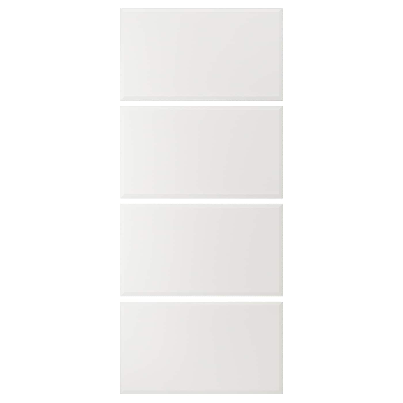 IKEA TJÖRHOM Paneles estructura puerta corredera blanco 100x236 cm