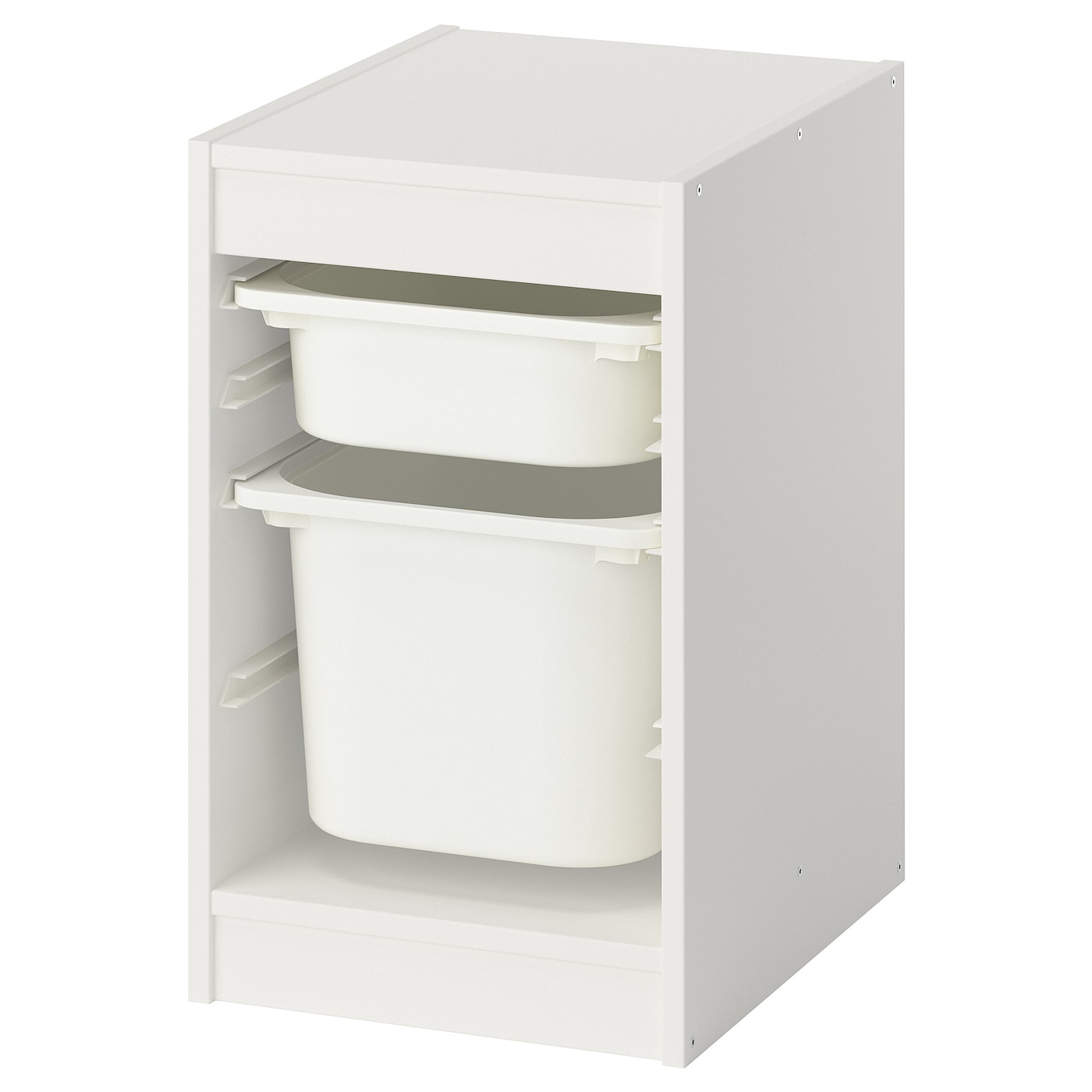 IKEA TROFAST Combinación de almacenaje con cajas blanco/blanco 34x44x56 cm