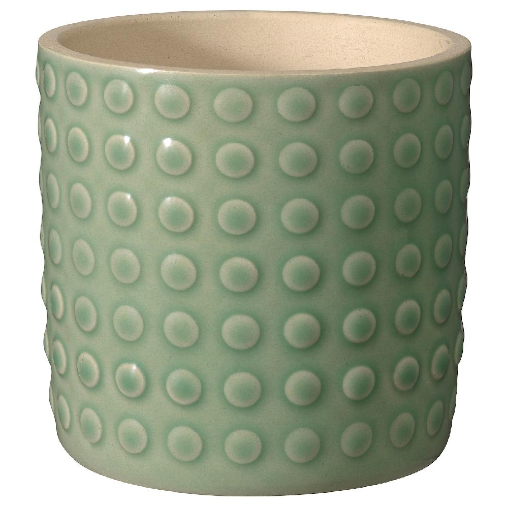 IKEA TYSKLÖNN Macetero interior/exterior verde 6 cm