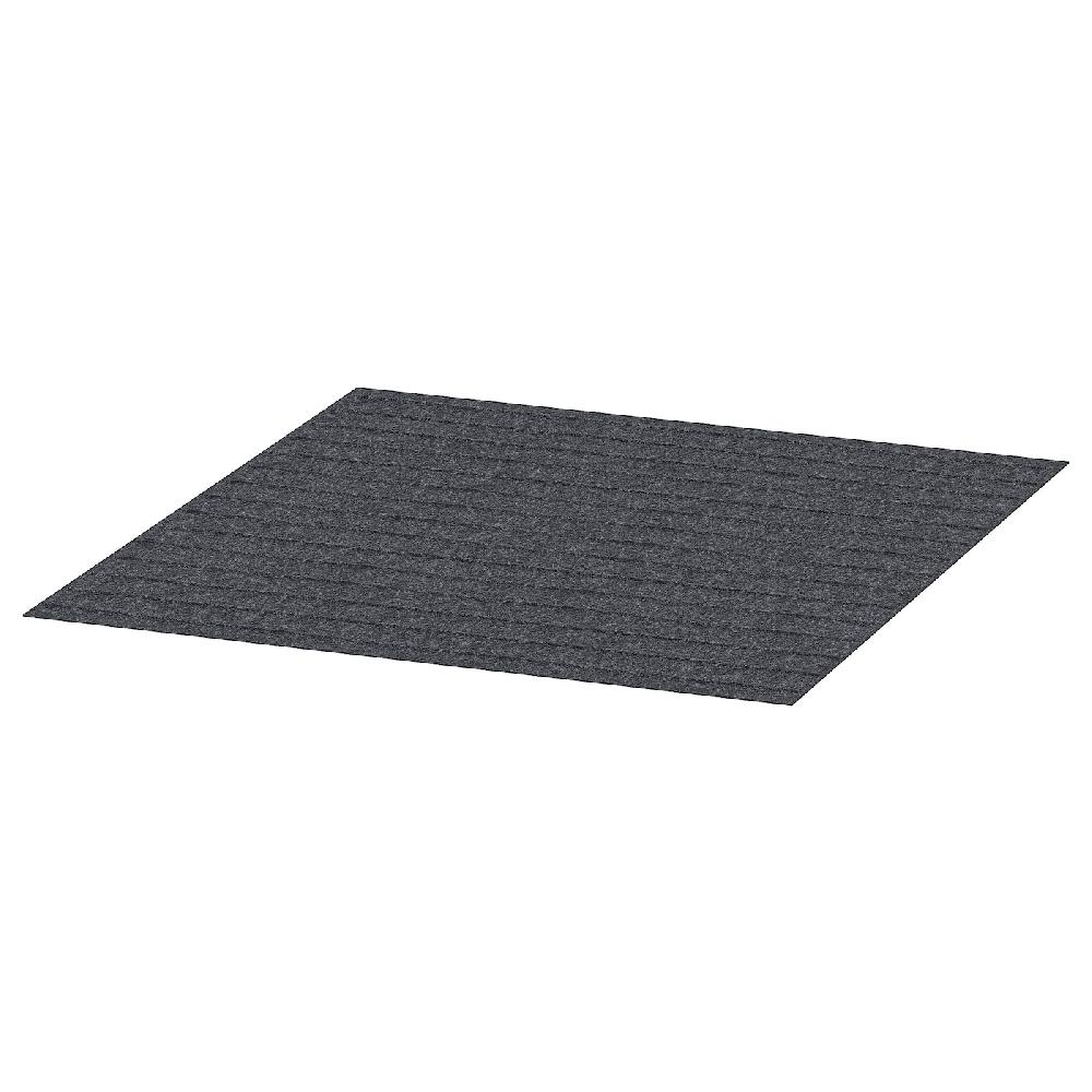 IKEA UPPDATERA Alfombrilla para cajón gris 50x48 cm