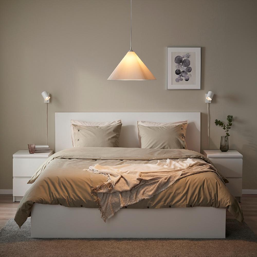 IKEA ZEBRASÄV Lámpara De Techo Blanco/plástico 46 Cm