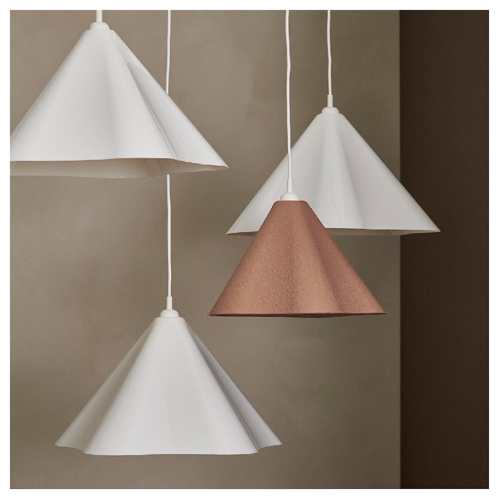 IKEA ZEBRASÄV Lámpara De Techo Blanco/plástico 46 Cm