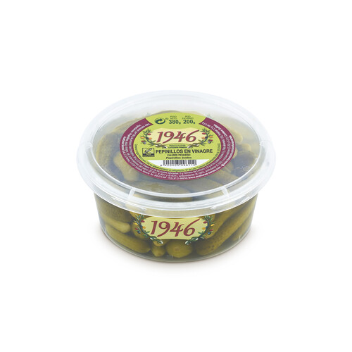 Alcampo 1946 Pepinillos pequeños en vinagre 1946 200 g
