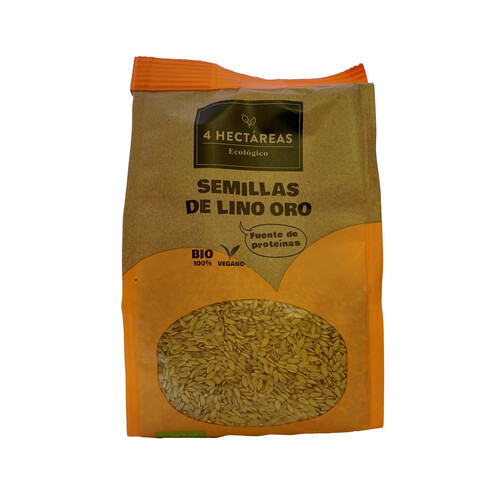 Alcampo 4 HECTÁREAS Bio Semillas de lino dorado 250 g
