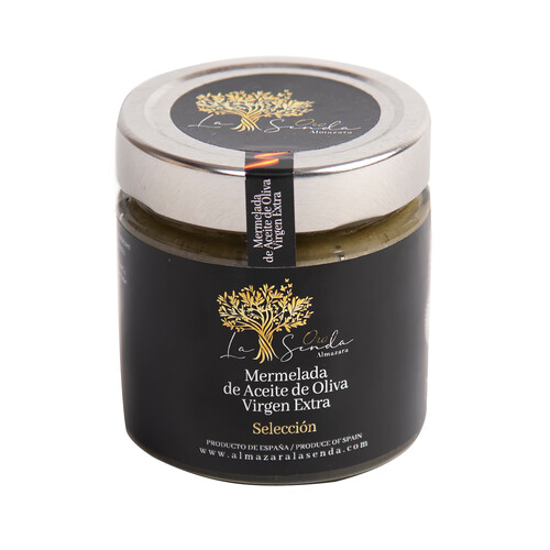 Alcampo A SENDA ALMAZARA Oro selección Mermelada de aceite de oliva virgen extra bote 180 g