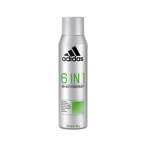 Alcampo ADIDAS Desodorante en spray para hombre ADIDAS 6en1 150 ml