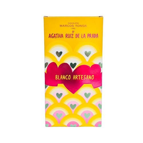 Alcampo AGATHA RUIZ DE LA PRADA Tableta de chocolate blanco 100 g