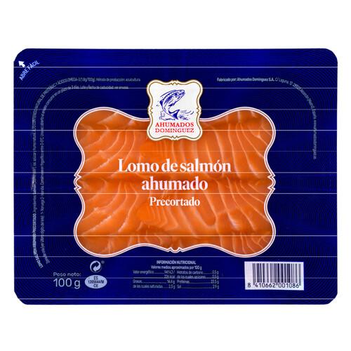 Alcampo AHUMADOS DOMINGUEZ Salmón ahumado precortado