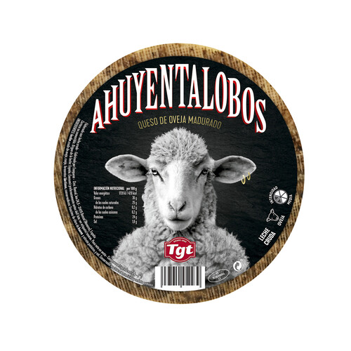 Alcampo AHUYENTALOBOS Queso de oveja madurado AHUYENTALOBOS