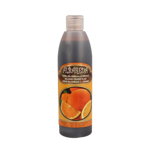 Alcampo ALBAREDA Crema de vinagre balsámico con sabor a naranja ALBAREDA 250 ml