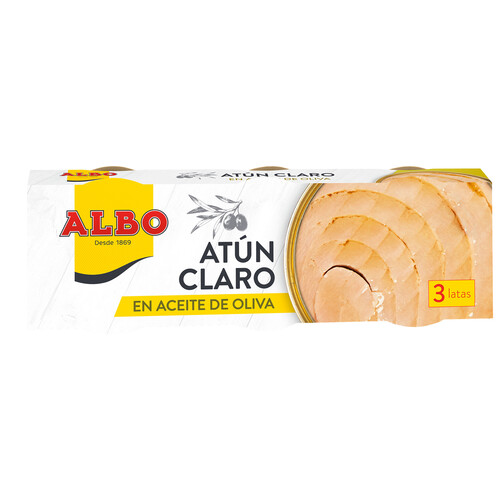 Alcampo ALBO Atún claro en aceite de oliva 68 x 3 g