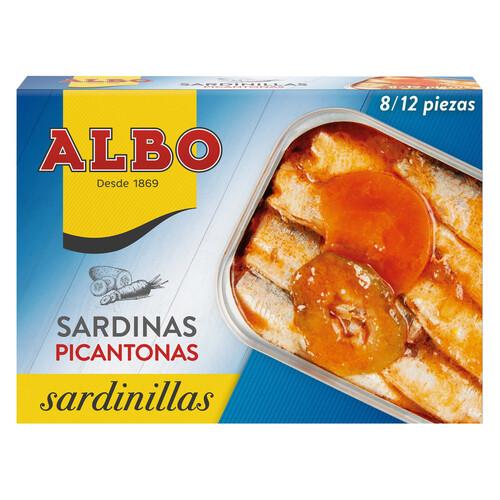 Alcampo ALBO Sardinillas picantonas 8/12 piezas 105 g