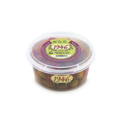 Alcampo 1946 Aceitunas partidas al ajo 1946 200 g