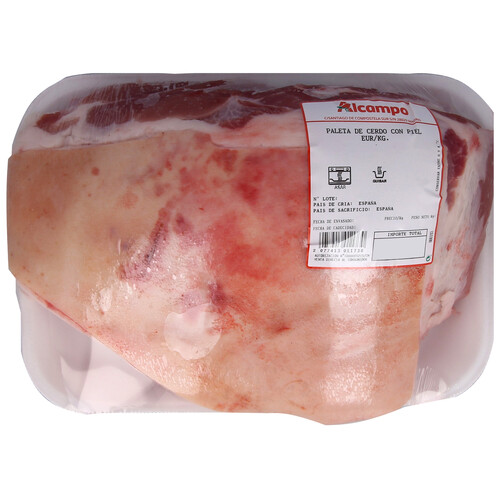 Alcampo Abanico de paleta con piel