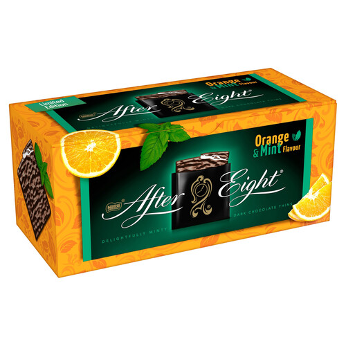 Alcampo AFTER EIGHT Bombones naranja y menta 200 g