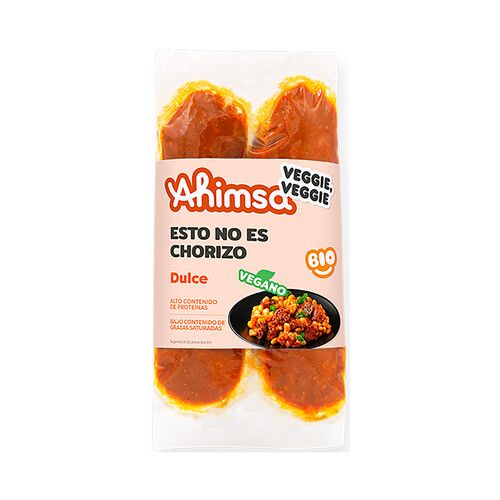 Alcampo AHIMSA Chorizo dulce vegano AHIMSA 230 g