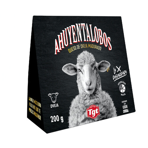 Alcampo AHUYENTALOBOS Queso de oveja cuña 200 g