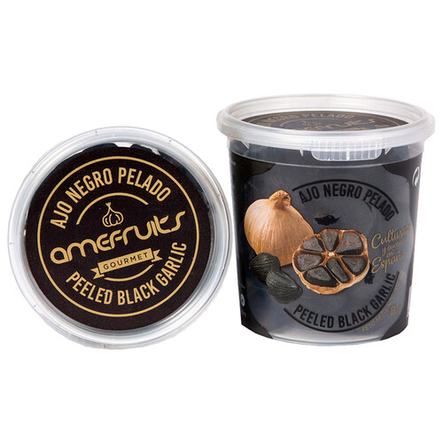 Alcampo Ajo negro AMEFRUITS GOURMET Tarrina de 80g