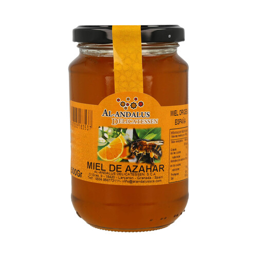 Alcampo AL ANDALUS Miel azahar 500 g