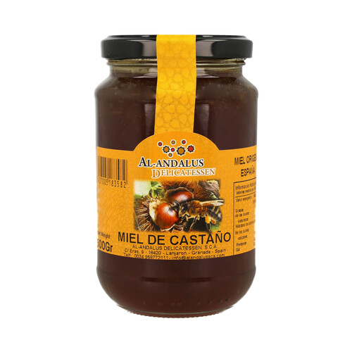 Alcampo AL ANDALUS Miel de castaño 500 g