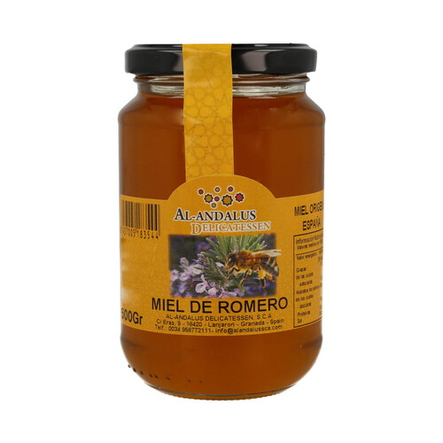 Alcampo AL ANDALUS Miel de romero 500 g