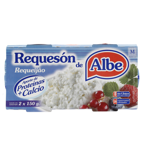 Alcampo ALBE Requesón ALBE 2 uds. x 150 g