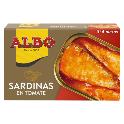 Alcampo ALBO Sardinas en tomate lata de 85 g