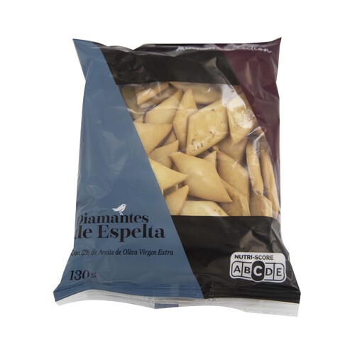 Alcampo ALCAMPO GOURMET Diamantes de espelta 130 g