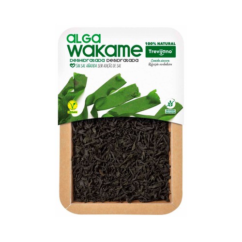 Alcampo Alga Wakame deshidratada TREVIJANO 50 g