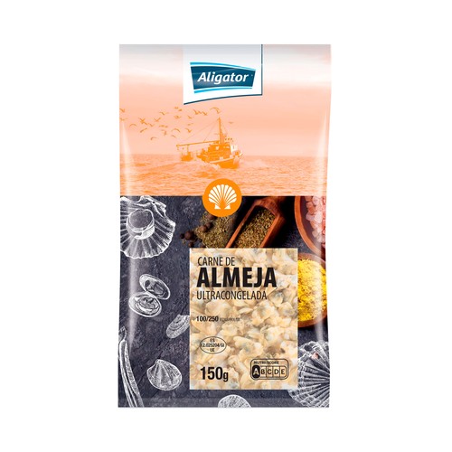 Alcampo ALIGATOR Carne de almeja 100/250 150 g