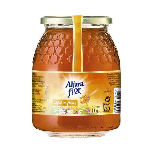 Alcampo ALJARAFLOR Miel de flores 1 kg